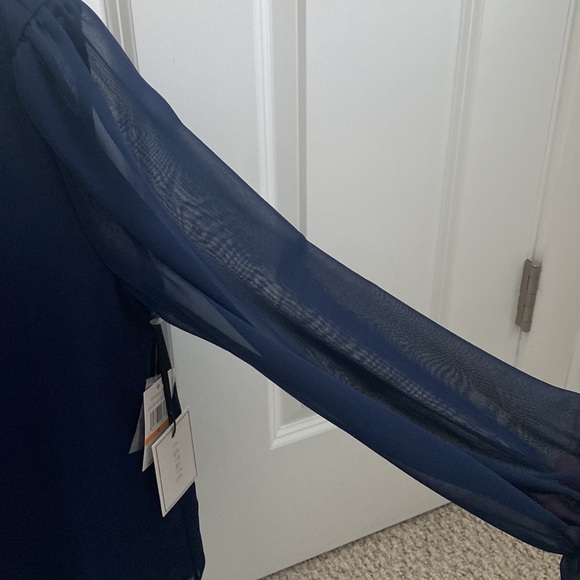 1.STATE Mock neck Blouse NWT - Picture 7 of 9